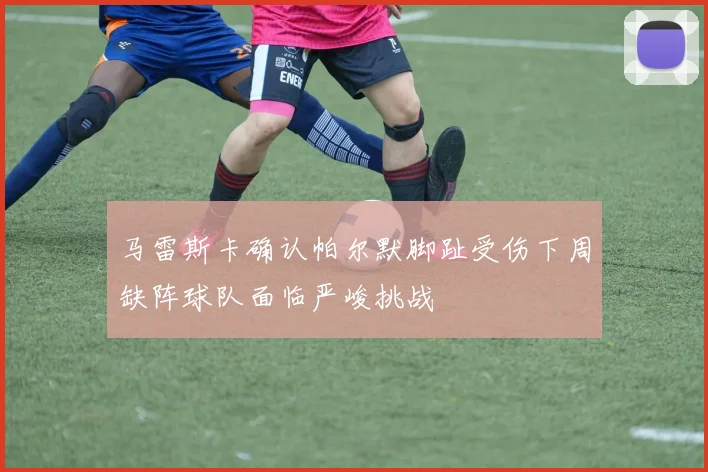 马雷斯卡确认帕尔默脚趾受伤下周缺阵球队面临严峻挑战